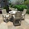 Highwood Usa Lehigh 5pc Round Counter Height Outdoor Patio Furniture Dining Set AD-CNL48-WAE - alternate 3
